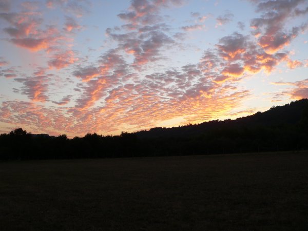 Atardecer en Láncara